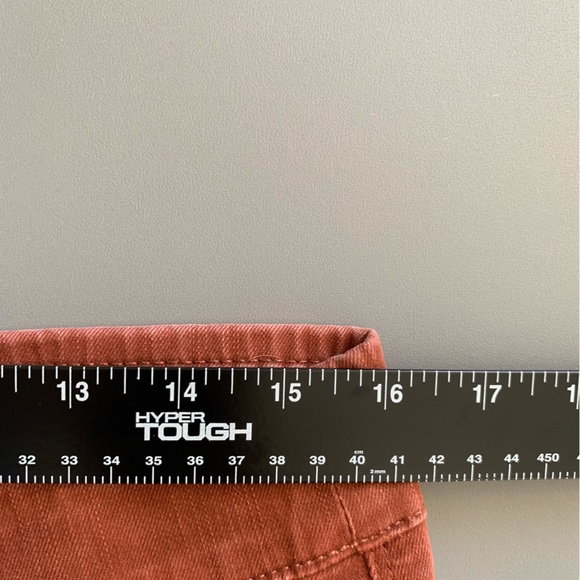 Soft Surroundings Womens Medium Rust Denim Elastic Waist pull On - Picture 4 of 7